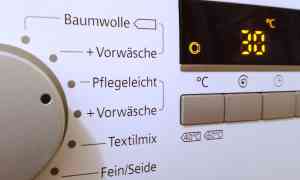 Energiesparendes Waschen mit 30°C sollte heute der absolute Standard sein.