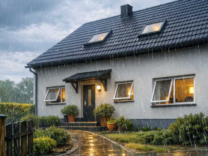 OWSM‑1 Wassermelder – Automatischer Rollladenschutz bei Starkregen