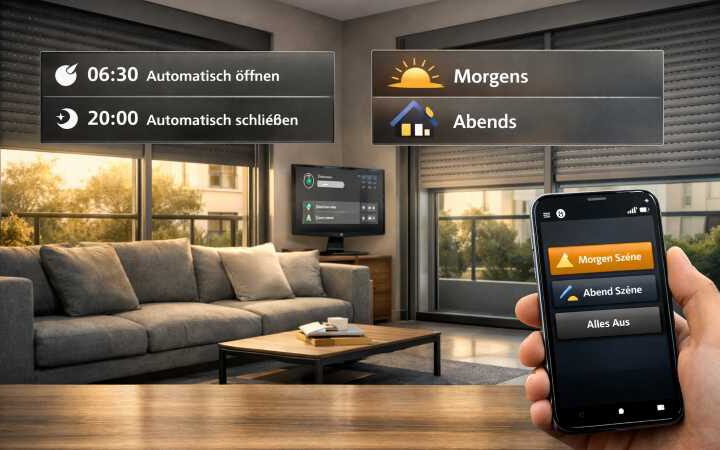 OWWT‑2‑UP & OWST‑2 – intelligente Rollladensteuerung