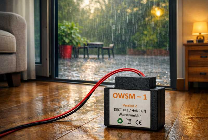 Wassermelder OWSM-1 für die FRITZ!Box mit DECT-ULE