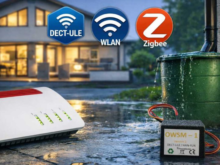 FRITZ!Box Wassermelder OWSM-1 – Warum DECT‑ULE die beste Wahl ist